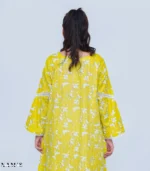 LEMON YELLOW PRINTED SUIT