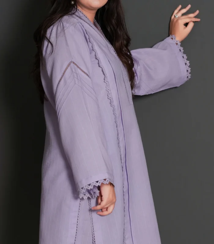 2 Pcs Lawn Suit - Lilac (SOPHIA) - Image 2