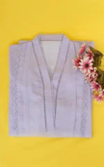 2 Pcs Lawn Suit - Lilac (SOPHIA) - Image 9