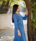 Pacific Blue Linen Shirt