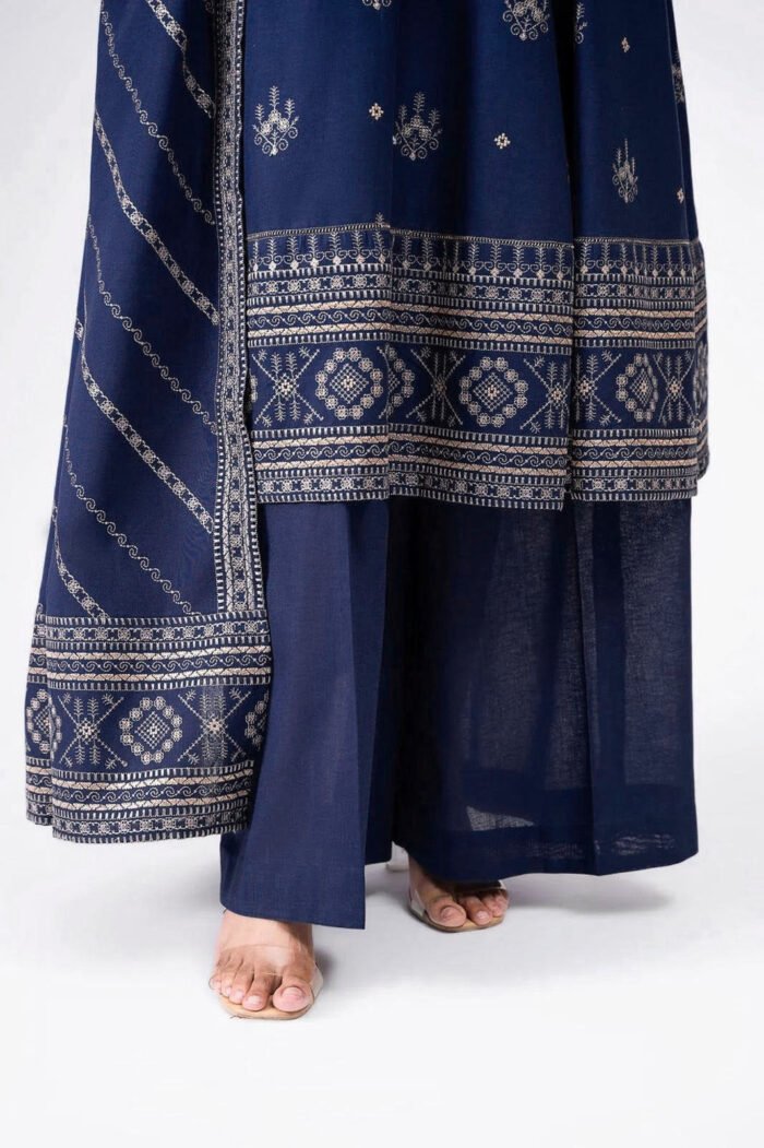 Kayseria Lawn 3PC Embroidered-710 - Image 3