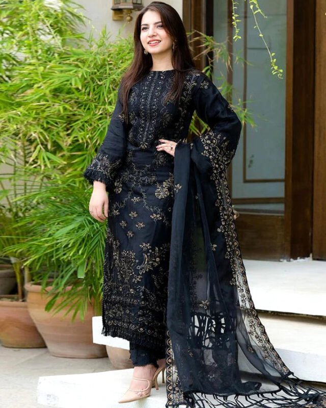 Shop with Namra is offering 23 Lawn 3PC Embroidered 888 1 in latest clothing collection 2024