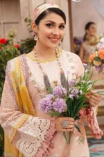 Mushq Lawn 3PC EMBROIDERED With Printed Dupatta-398 - Image 2