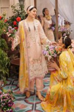 Mushq Lawn 3PC EMBROIDERED With Printed Dupatta-398 - Image 3