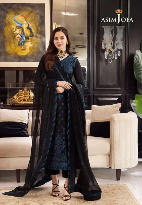 Shop with Namra is offering Asim Jofa Lawn 3PC Embroidered 319 1 in latest clothing collection 2024