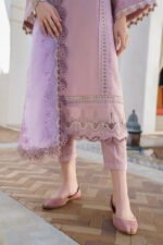 BAROQUE Lawn 3PC Embroidered With Digital Printed Dupatta-443 - Image 4