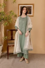 BATIK 3PC Lawn Embroidered-324 - Image 5