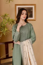 BATIK 3PC Lawn Embroidered-324 - Image 4