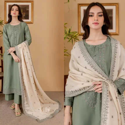 BATIK 3PC Lawn Embroidered-324