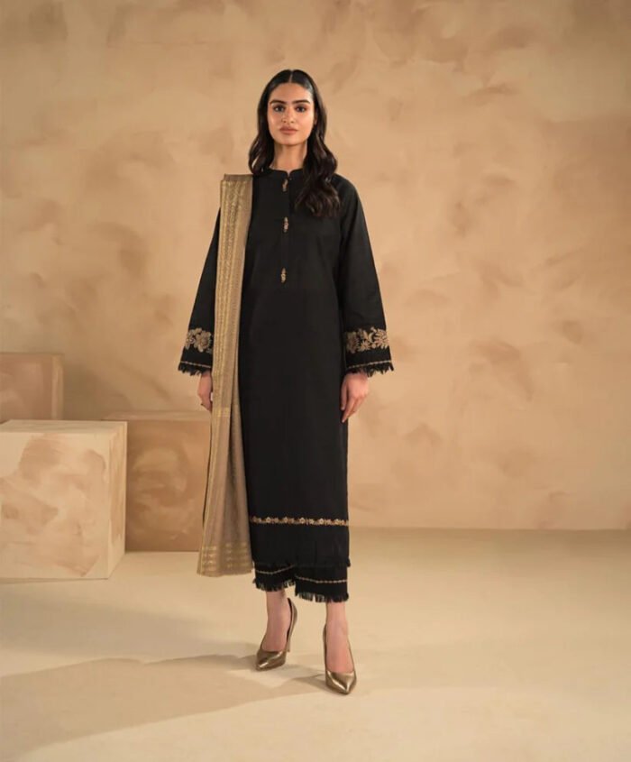 Baroque Lawn 3PC Embroidered-329 - Image 3