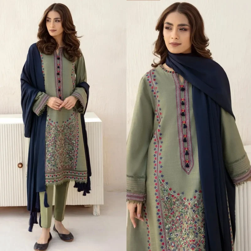 Shop with Namra is offering JAZMIN Lawn 3PC Embroidered 705 in latest clothing collection 2024