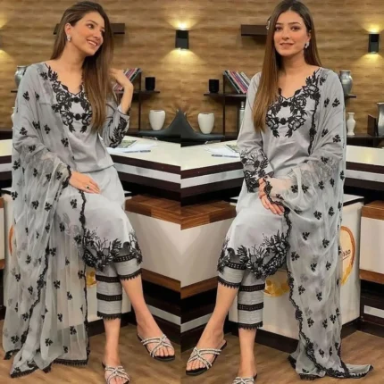 Nam's Lawn 3PC Embroidered-714