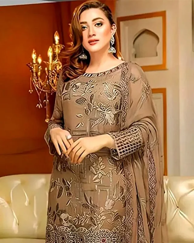Shop with Namra is offering Lawn 3PC Embroidered 823 2 in latest clothing collection 2024
