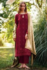 Maria B Lawn 3PC Embroidered-709 - Image 2