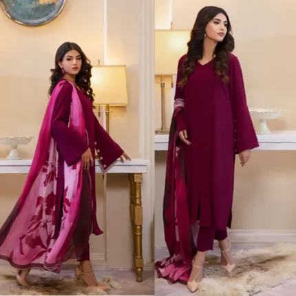 Natasha Kamal Lawn 3PC With Digital Printed Dupatta-723