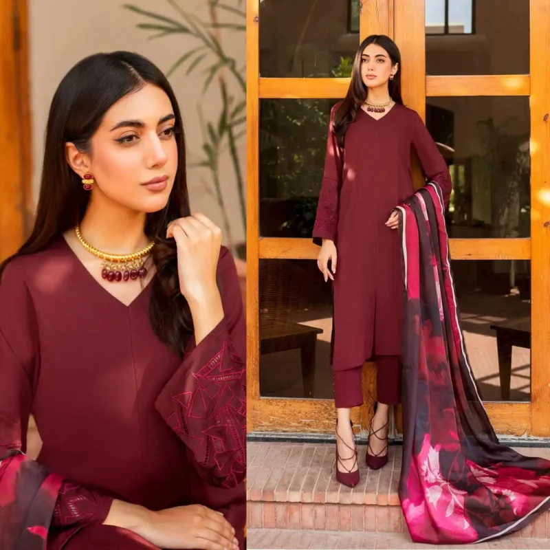 Shop with Namra is offering Natasha Kamal Lawn 3PC With Digital Printed Dupatta 724 1 in latest clothing collection 2024