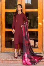 Natasha Kamal Lawn 3PC With Digital Printed Dupatta-724 - Image 4