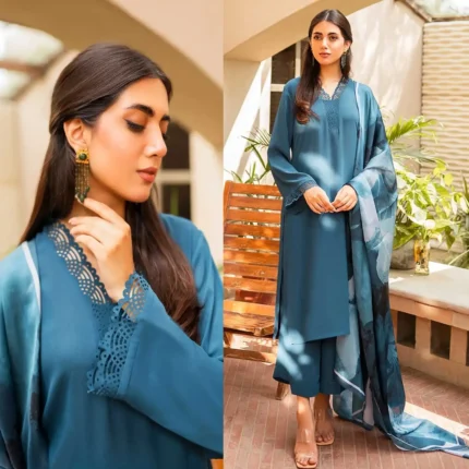 Natasha Kamal Lawn 3PC With Digital Printed Dupatta-725