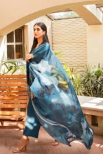 Natasha Kamal Lawn 3PC With Digital Printed Dupatta-725 - Image 4