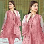 Nam's Organza Lawn 2PC Embroidered-566