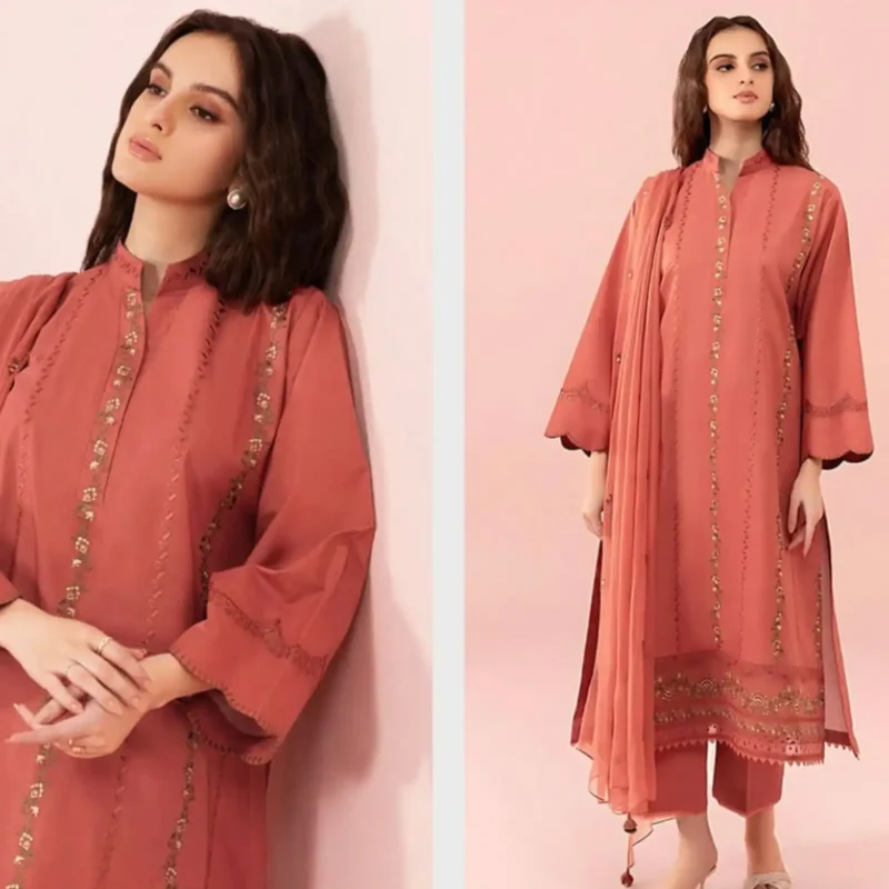 Shop with Namra is offering Sapphire Lawn 3PC Embroidered 326 1 in latest clothing collection 2024