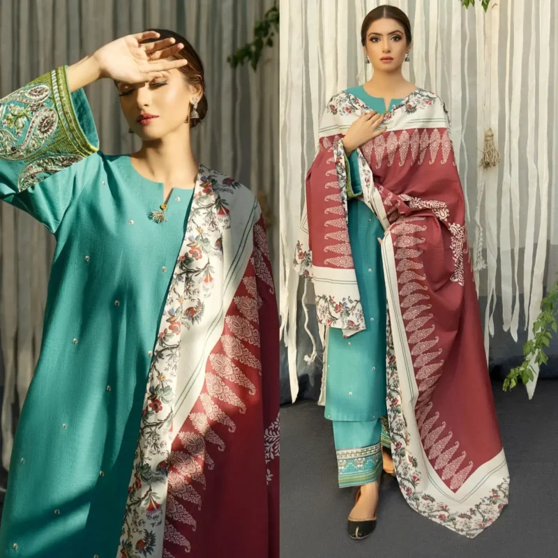Shop with Namra is offering URGE Lawn 3PC Embroidered 305 in latest clothing collection 2024