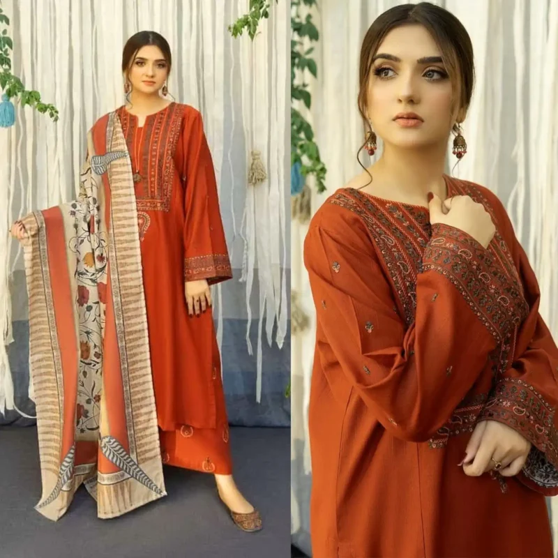 Shop with Namra is offering URGE Lawn 3PC Embroidered 718 1 in latest clothing collection 2024
