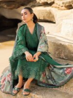 ZAINAB CHOTTANI 3PC Luxury Lawn Chikankri Embroidered With Printed Dupatta-453 - Image 8