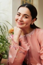 ZARA SHAHJAHAN 3PC Lawn Embroidered Shirt With Printed Dupatta-387 - Image 4
