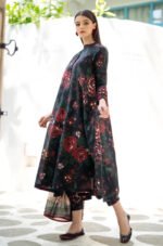BAROQUE 3PC Lawn Printed Shirt With Voile Printed Dupatta-783 - Image 3