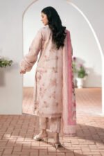BAROQUE 3PC Lawn Printed Shirt With Voile Printed Dupatta-790 - Image 5
