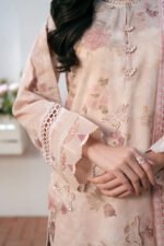 BAROQUE 3PC Lawn Printed Shirt With Voile Printed Dupatta-790 - Image 3