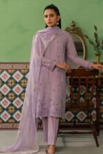 CROSS STITCH LAWN 3PC EMBROIDERED WITH PRINTED DUPATTA-474 - Image 4