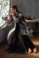 SANA YASIR 3PC LAWN EMBROIDERED SHIRT WITH CHIFFON EMBROIDERED DUPATTA-441 - Image 3