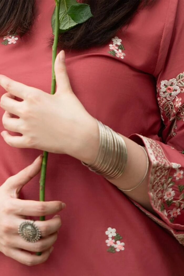 URGE 2PC LAWN EMBROIDERED SHIRT AND TROUSER-422 - Image 3