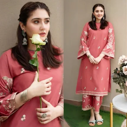 URGE 2PC LAWN EMBROIDERED SHIRT AND TROUSER-422
