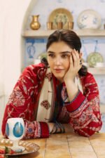 ZARA SHAHJAHAN 3PC Lawn Embroidered Shirt With Printed Dupatta-482 - Image 4