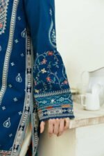 ZARA SHAHJAHAN 3PC Lawn Embroidered Shirt With Printed Dupatta-489 - Image 5