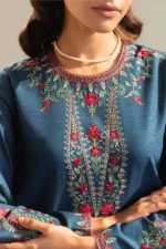 Zara Shahjahan Lawn 3PC Embroidered-372 - Image 2