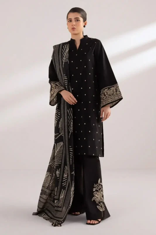 Shop with Namra is offering EMBROIDERED 3PC LAWN 535 6 in latest clothing collection 2024