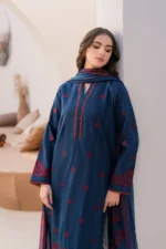 Jazmin Embroidered 3PC Lawn-531 | SWN - Image 2