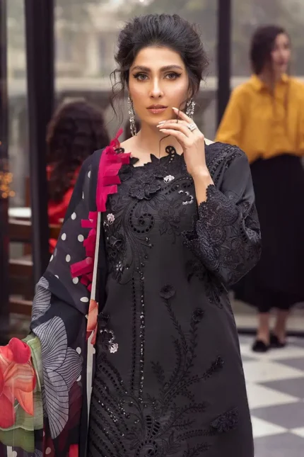 Zara shahjahan EMBROIDERED 3PC Lawn-532 | SWN
