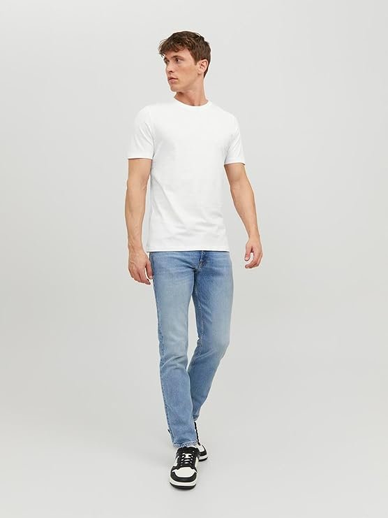 jack & jones jjeorganic basic tee White
